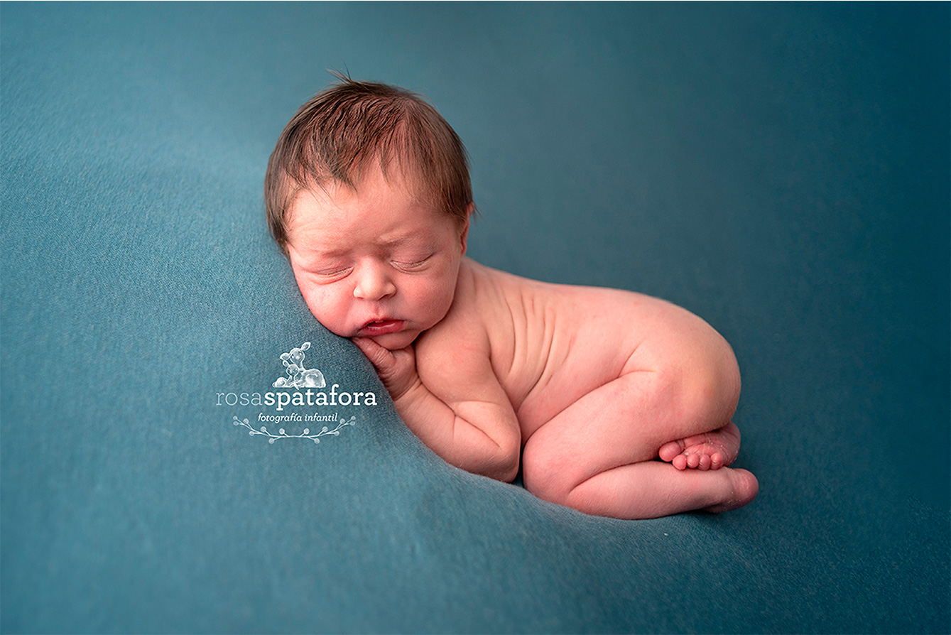 Sesión de fotos de recién nacido en Granada - Estudio fotográfico